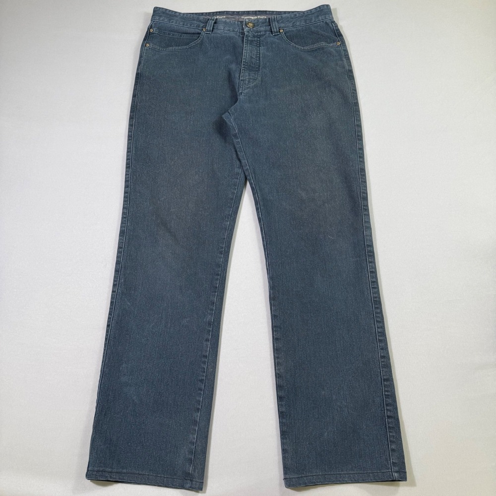 Ermenegildo Zegna Jeans Mens 34 Blue Straight Leg Luxury Denim Made in Italy